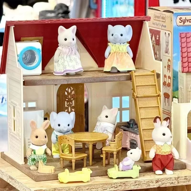 Kitchen Appliances For Kids - Sylvanian Families Panda Olifanten Familie Van