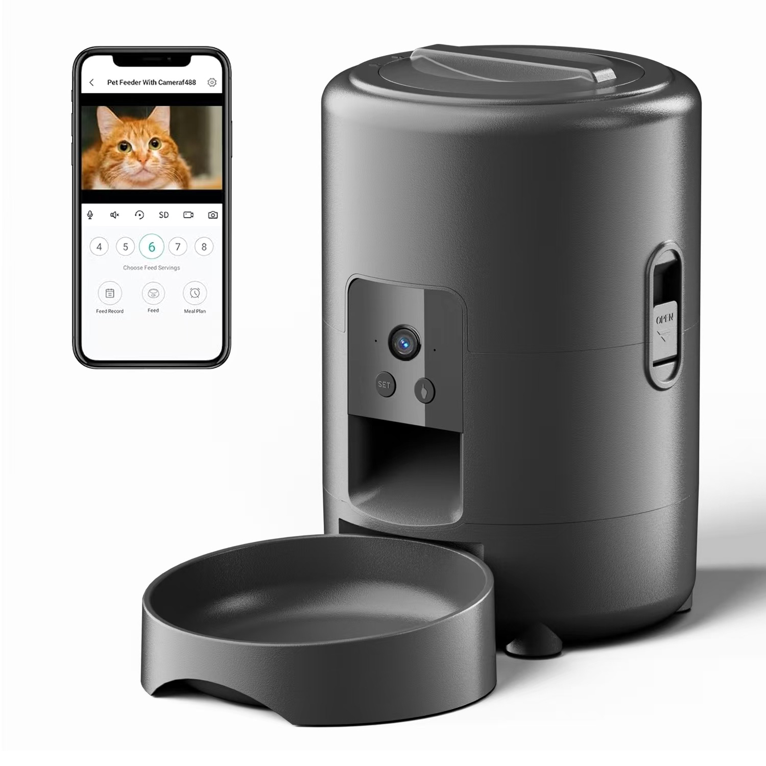 Kitchen Appliances Video - 2L Push Button WiFi Camera USB