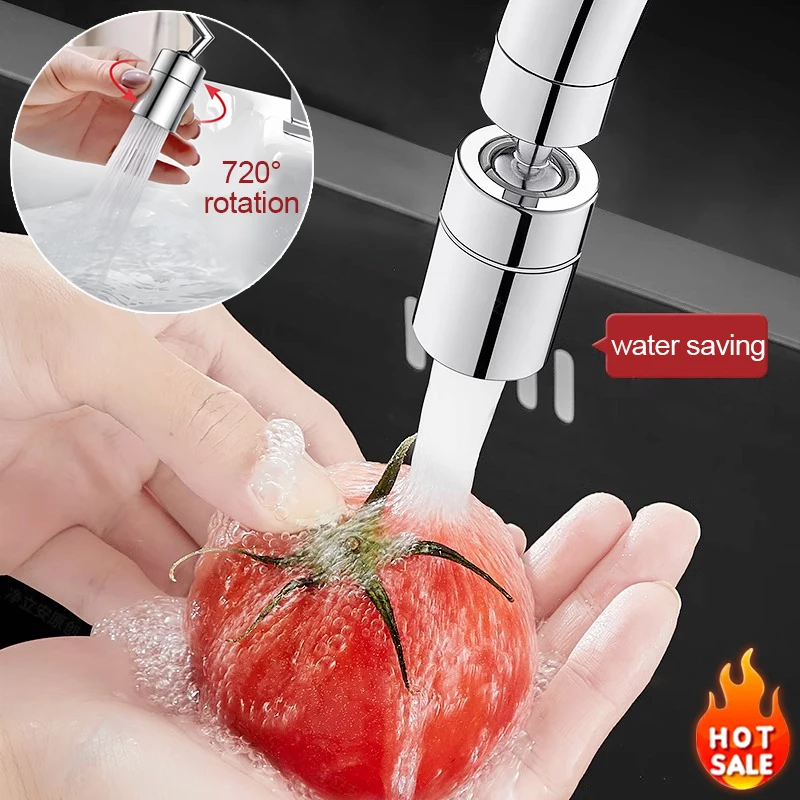 Kitchen Appliances Bundle - Universele Rotatie Spatfilter Kraan keuken Waterbesparende