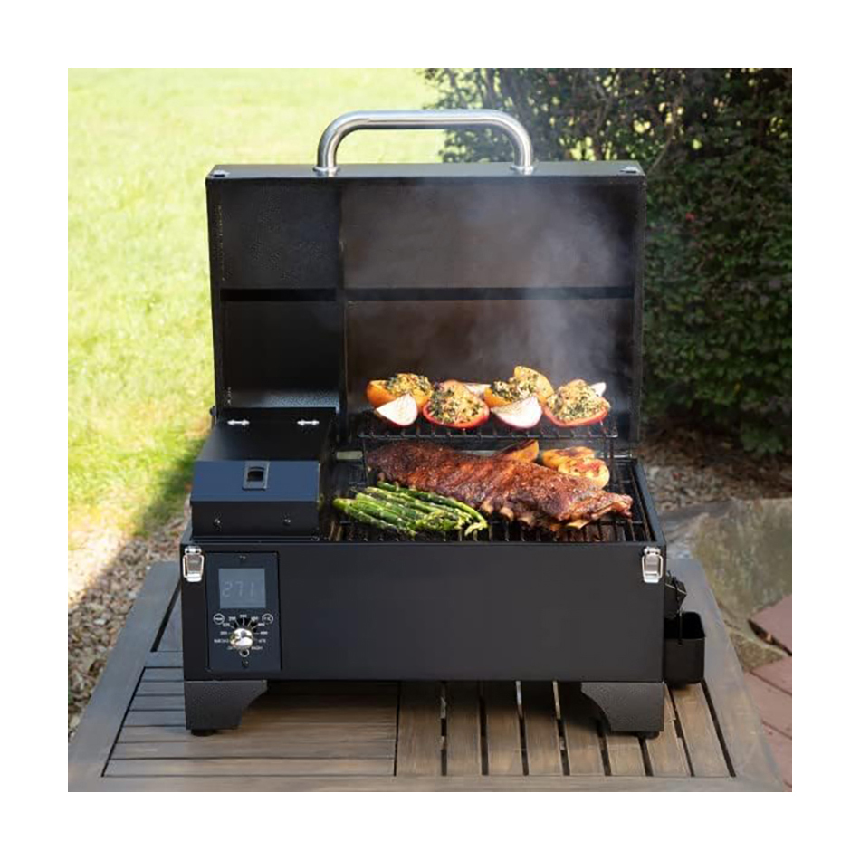 Electric Smoker Bbq - OEM multifunctionele commerciële elektrische offset houtpellet