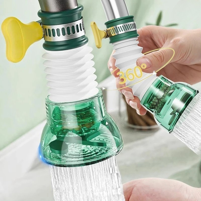 Kitchen Appliances Bundle - Universele 360 graden draaibare kraanfilter /