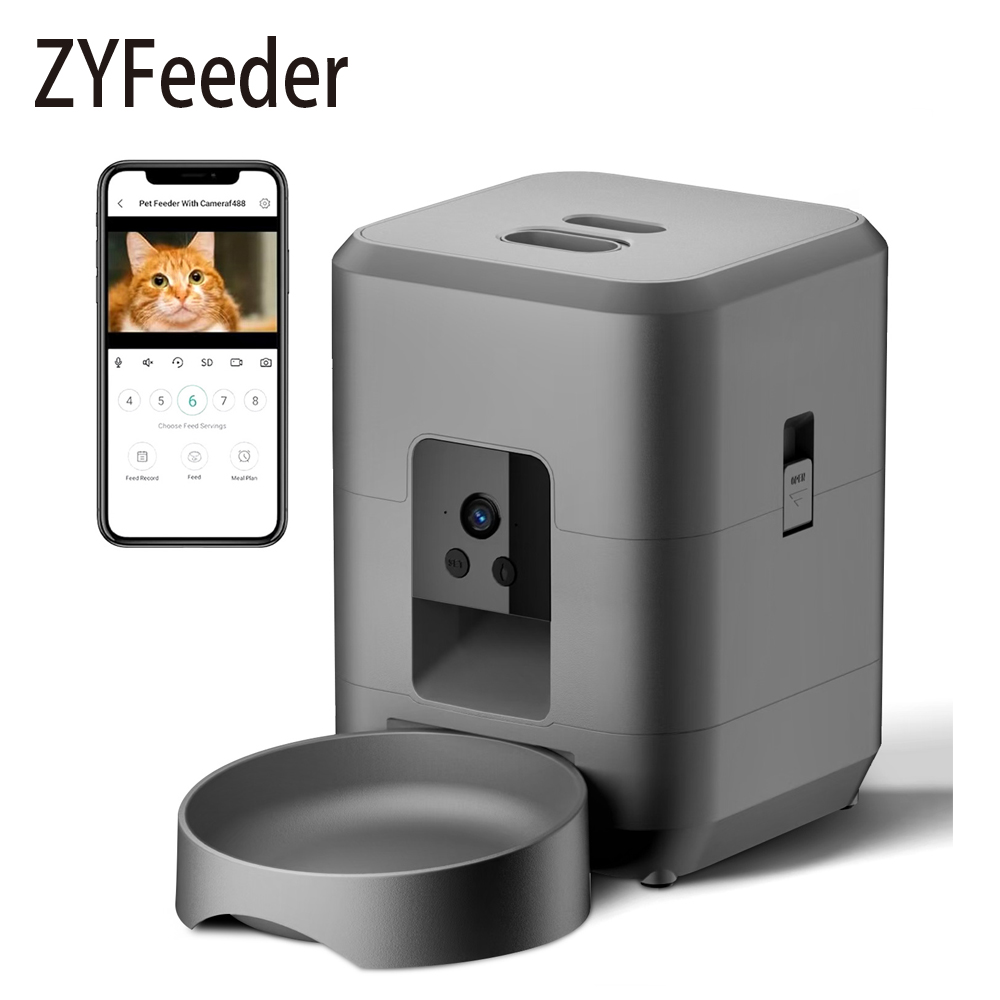 Kitchen Appliances Video - 2L Automatische voerbak voor huisdieren Kat
