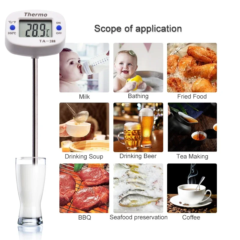 LCD Digitale TA288 Voedsel BBQ - Kitchen Appliances Video recensie en prijs