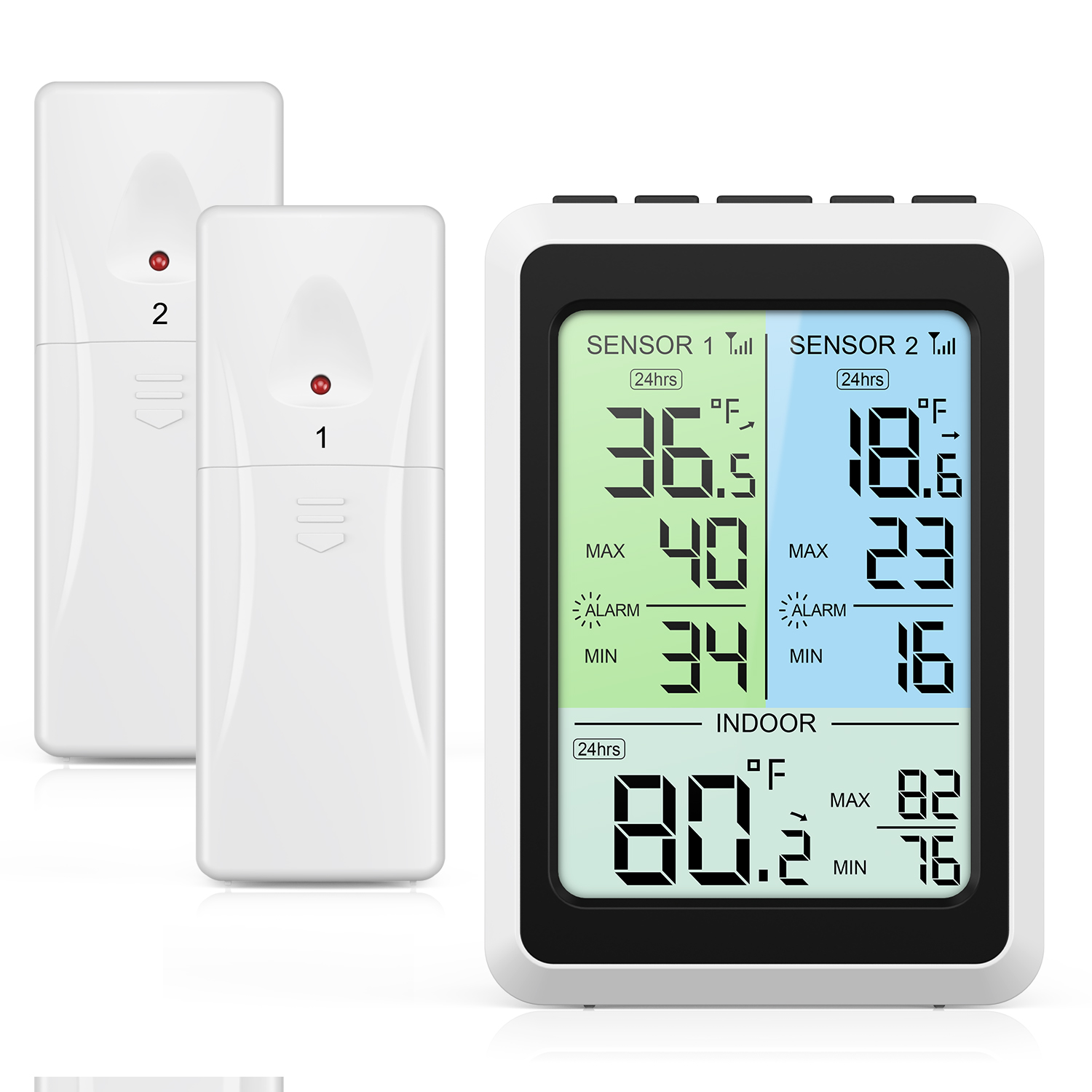 ORIA Digitale koelkastthermome - Kitchen Appliances Video recensie en prijs