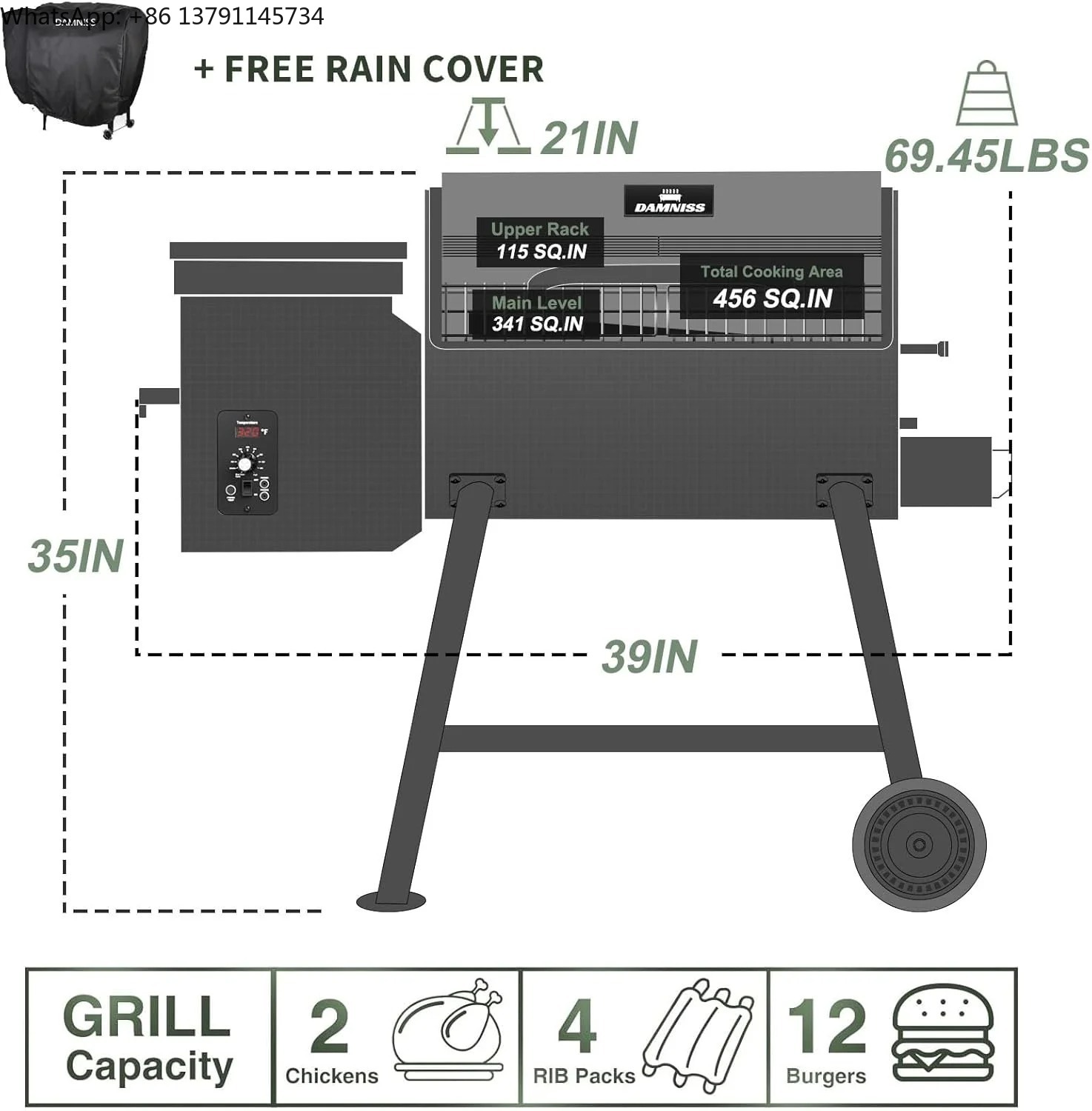 Elektrische houtpellet smoker  - Electric Smoker Bbq recensie en prijs
