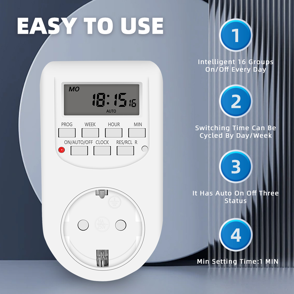 Digitale Tijdschakelaar Elektr - Kitchen Appliances Outlet recensie en prijs