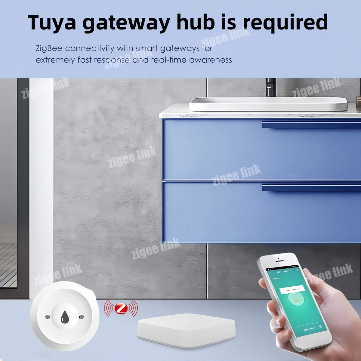 Slimme waterleksensor voor Tuy - Kitchen Appliances Video recensie en prijs