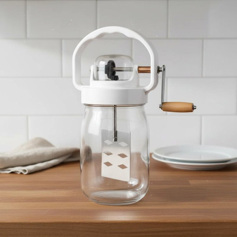 Handmatige boterkarnton, makke - Kitchen Appliances Unit recensie en prijs