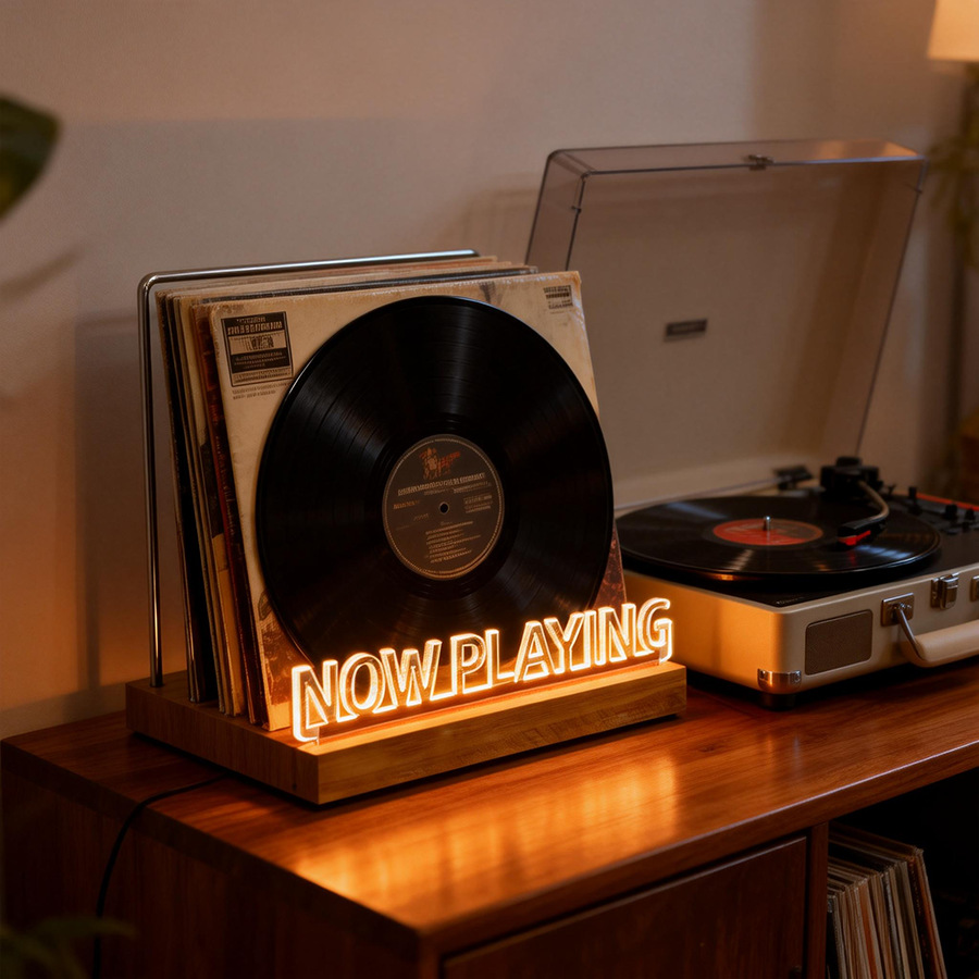 Vinylplatenhouder, Koffieshop  - Kitchen Appliances Vintage recensie en prijs