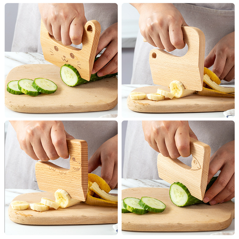 Houten kindermes voor koken Le - Kitchen Appliances For Kids recensie en prijs