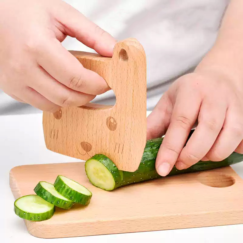 Houten kindermes voor koken Le - Kitchen Appliances For Kids recensie en prijs