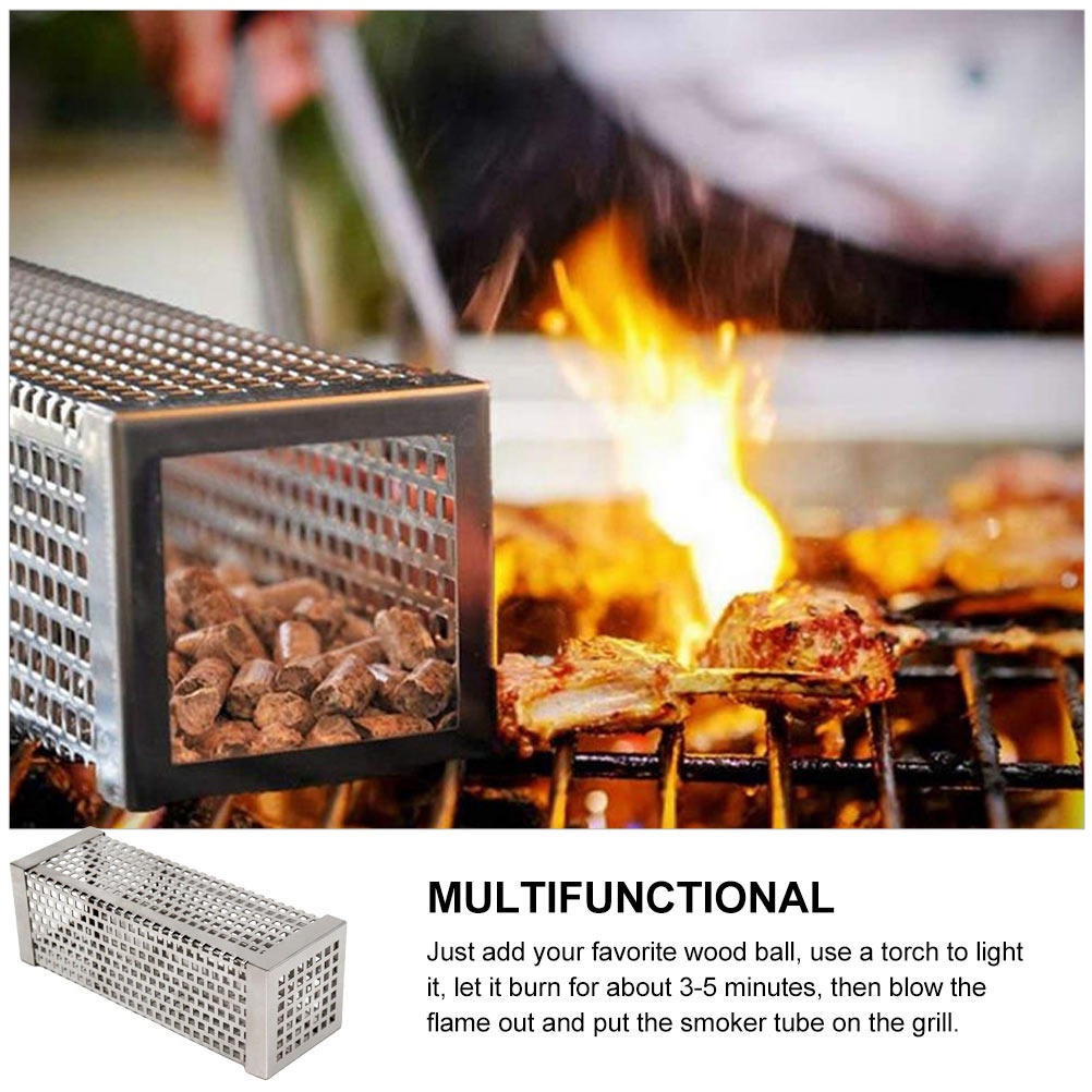 6 inch roestvrijstalen pelletr - Electric Smoker Bbq recensie en prijs