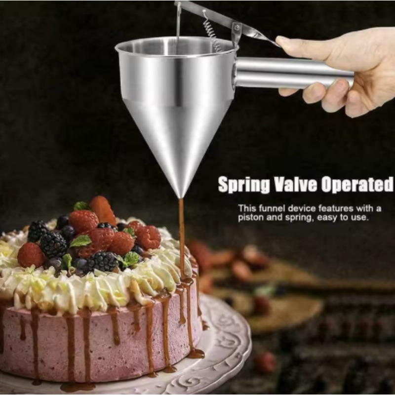 600/1200ML RVS vloeistof trech - Kitchen Appliances Brand recensie en prijs