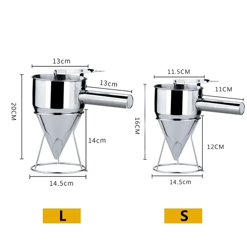 600/1200ML RVS vloeistof trech - Kitchen Appliances Brand recensie en prijs