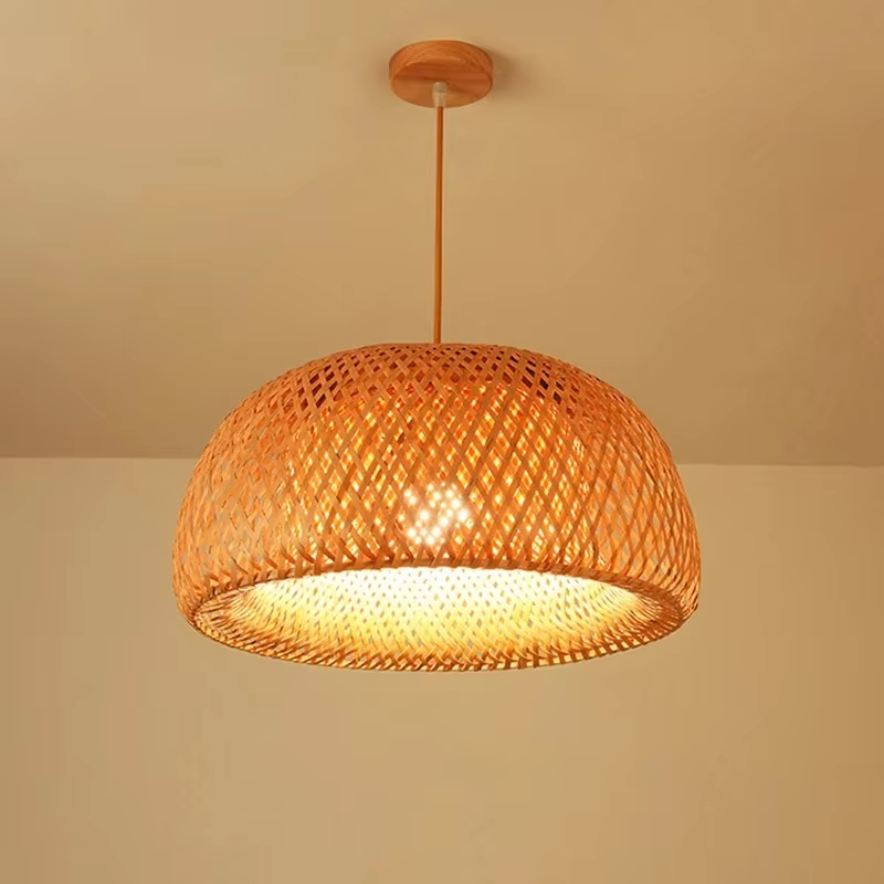 Handgebreide bamboe hanglamp R - Kitchen Appliances Vintage recensie en prijs