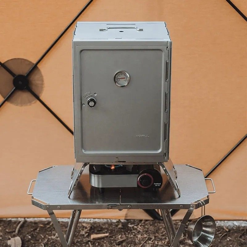 Buitenrooster van roestvrij st - Electric Smoker Bbq recensie en prijs