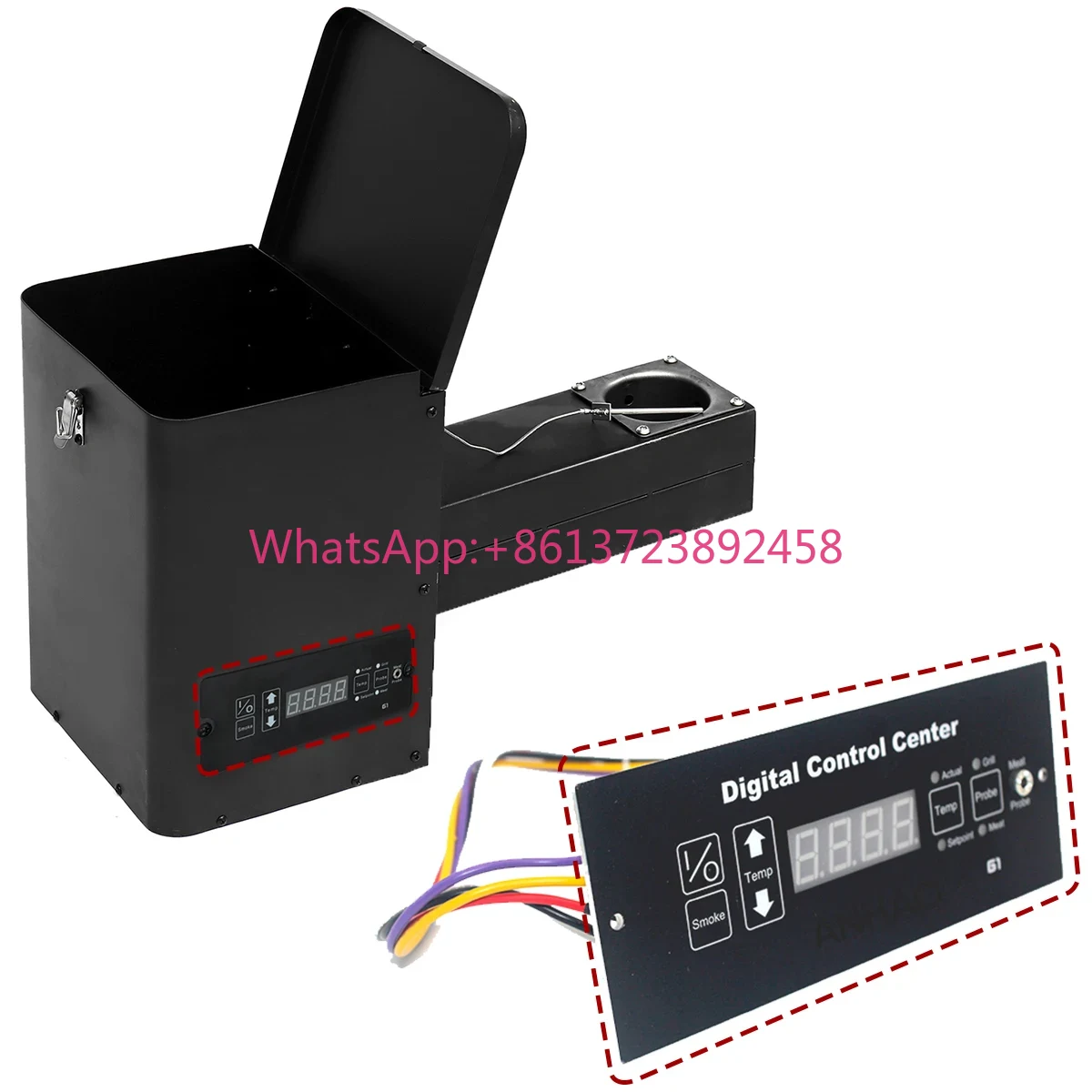 Pellet BBQ Smoker Hopper Assem - Electric Smoker Bbq recensie en prijs