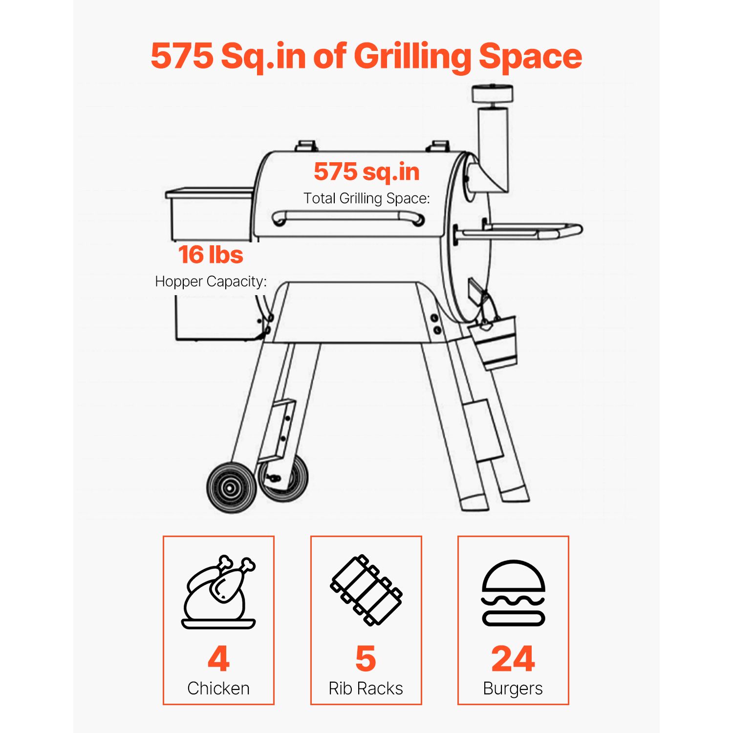 Houtpelletgrill-rookoven, 8-in - Electric Smoker Bbq recensie en prijs