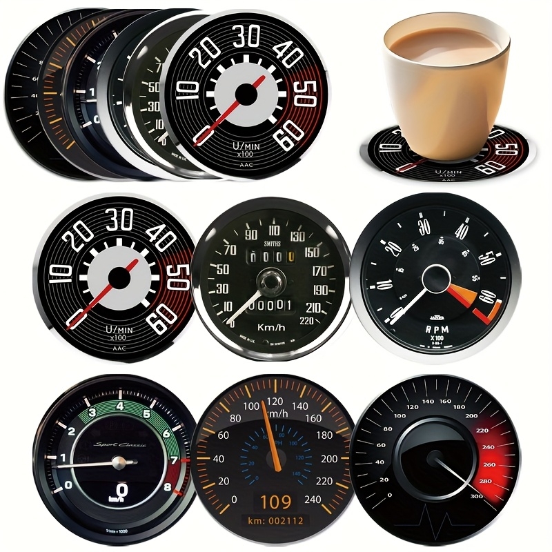 2D 6 stuks Retro Auto Dashboar - Kitchen Appliances Vintage recensie en prijs