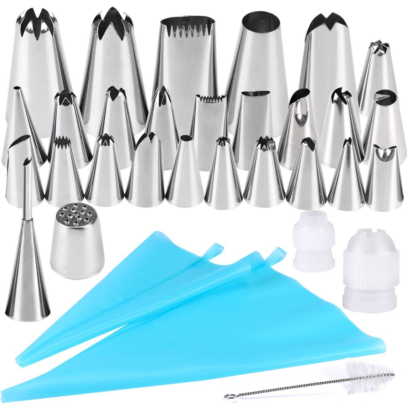 Spuitmondjes, cake-decoratiege - Kitchen Appliances Brand recensie en prijs